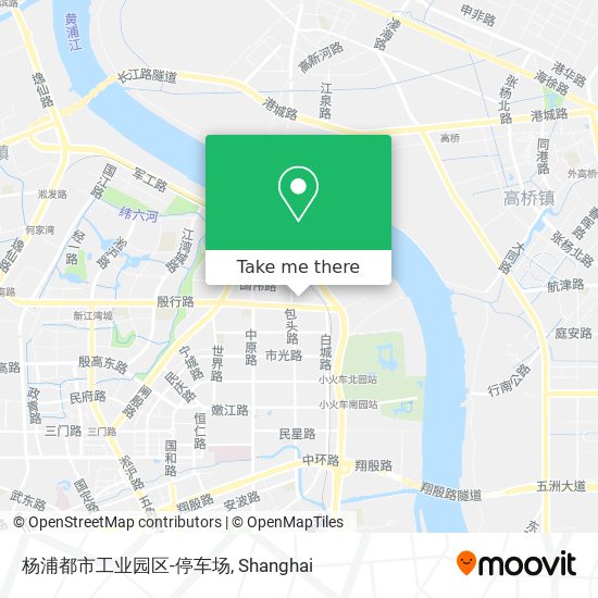 杨浦都市工业园区-停车场 map