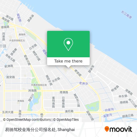 易驰驾校金海分公司报名处 map