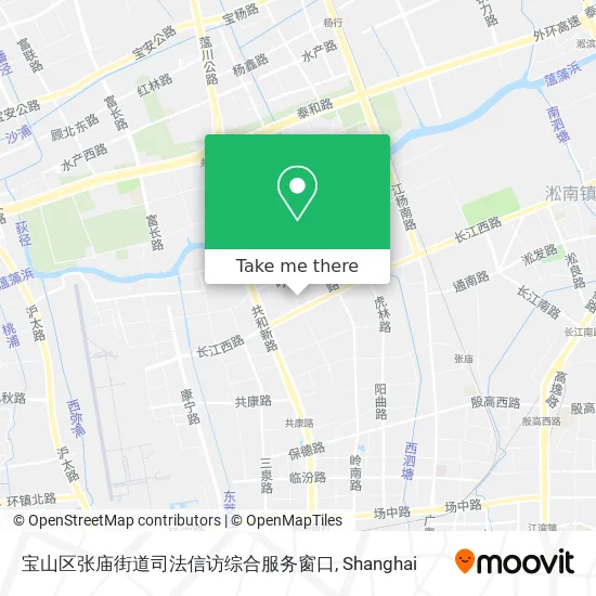 宝山区张庙街道司法信访综合服务窗口 map