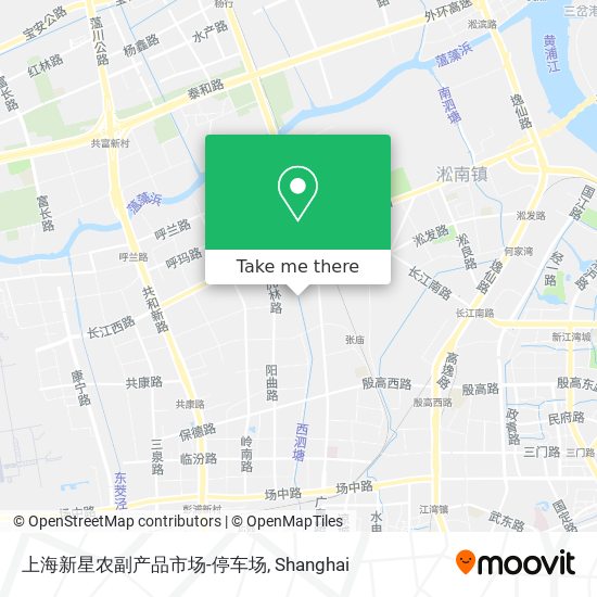 上海新星农副产品市场-停车场 map