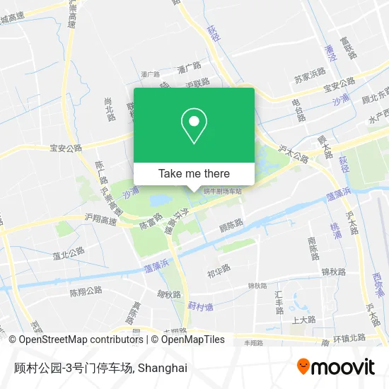 顾村公园-3号门停车场 map