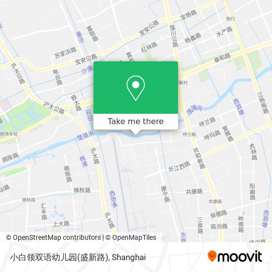 小白领双语幼儿园(盛新路) map