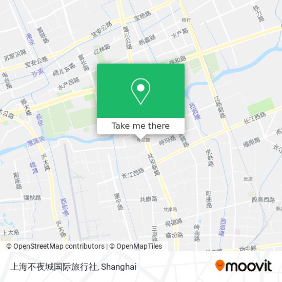 上海不夜城国际旅行社 map