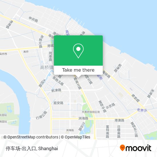停车场-出入口 map