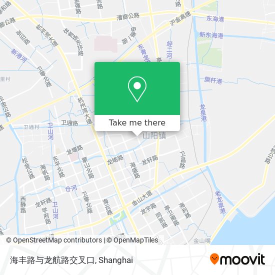 海丰路与龙航路交叉口 map