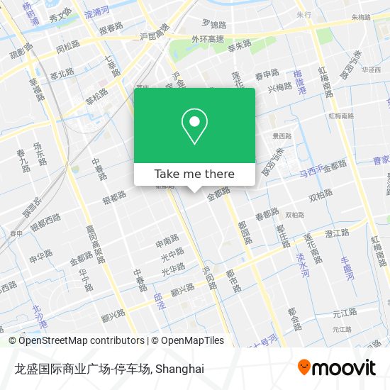 龙盛国际商业广场-停车场 map