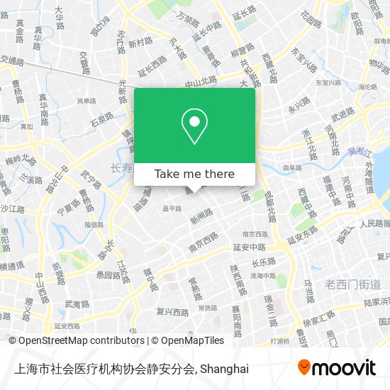 上海市社会医疗机构协会静安分会 map