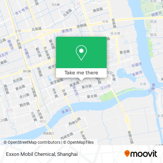 Exxon Mobil Chemical map