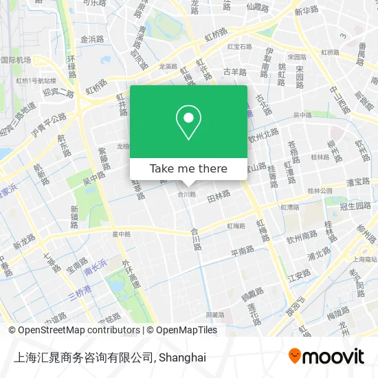 上海汇晁商务咨询有限公司 map