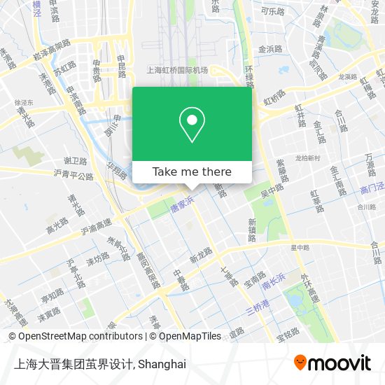 上海大晋集团茧界设计 map