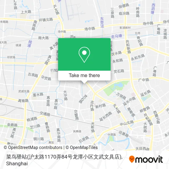 菜鸟驿站(沪太路1170弄84号龙潭小区文武文具店) map