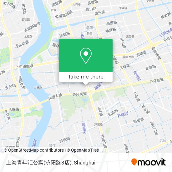 上海青年汇公寓(济阳路3店) map