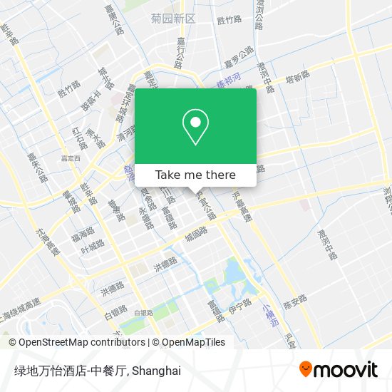 绿地万怡酒店-中餐厅 map