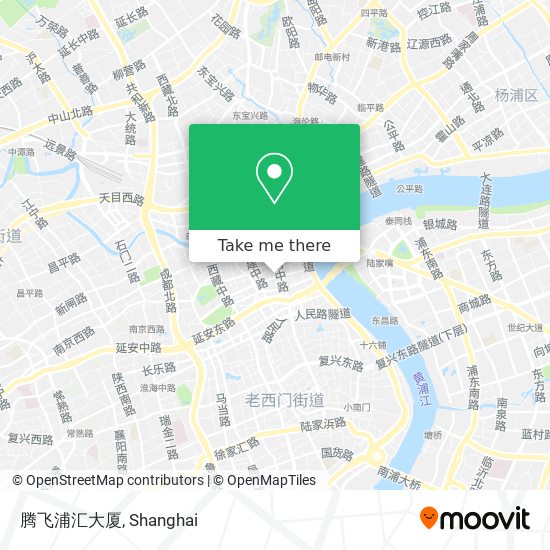 腾飞浦汇大厦 map