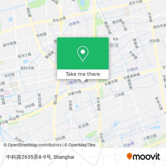 中科路2635弄8-9号 map