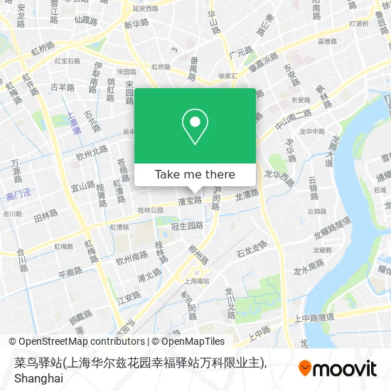 菜鸟驿站(上海华尔兹花园幸福驿站万科限业主) map