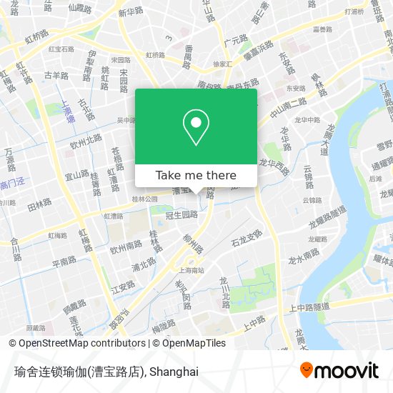 瑜舍连锁瑜伽(漕宝路店) map