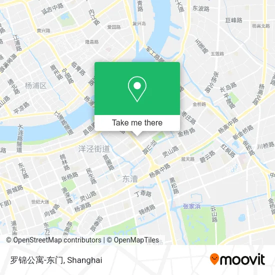 罗锦公寓-东门 map
