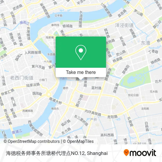 海德税务师事务所塘桥代理点NO.12 map