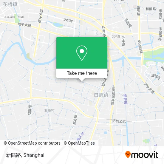 新陆路 map