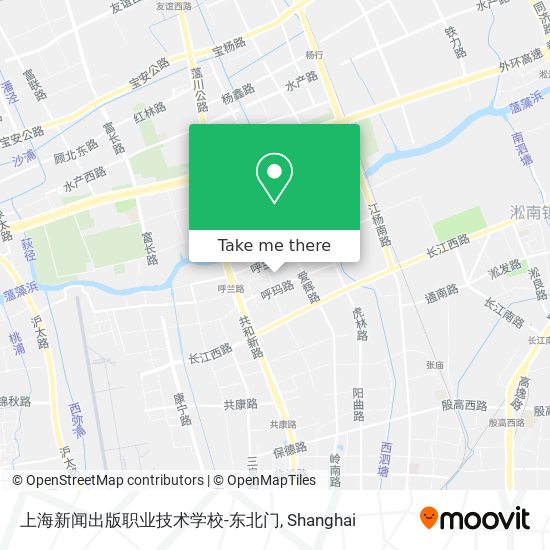 上海新闻出版职业技术学校-东北门 map
