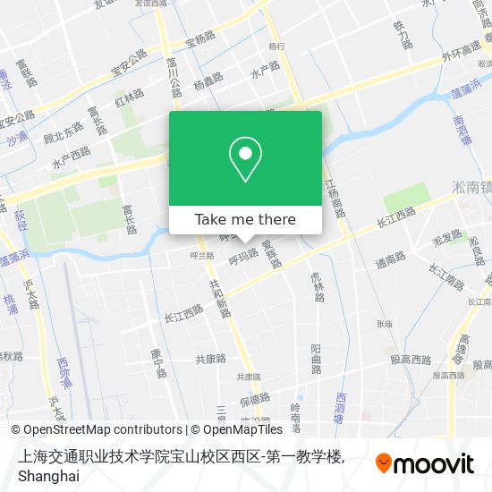 上海交通职业技术学院宝山校区西区-第一教学楼 map