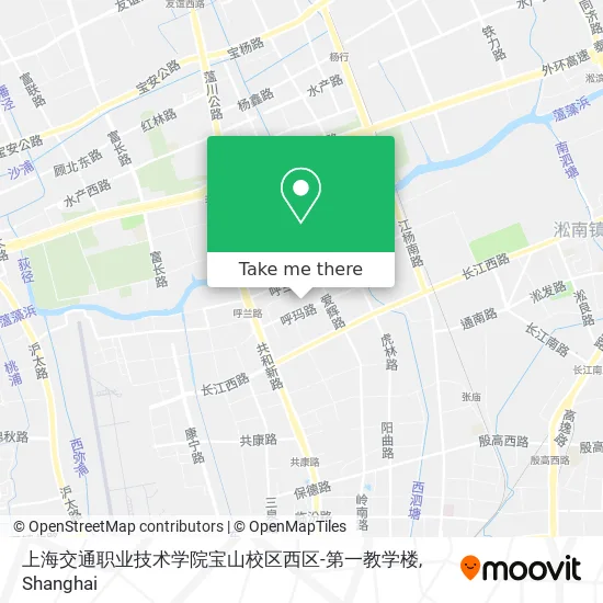 上海交通职业技术学院宝山校区西区-第一教学楼 map