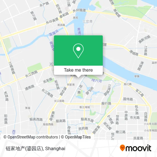 链家地产(鎏园店) map