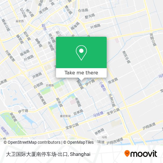 大卫国际大厦南停车场-出口 map