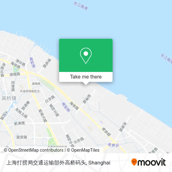 上海打捞局交通运输部外高桥码头 map