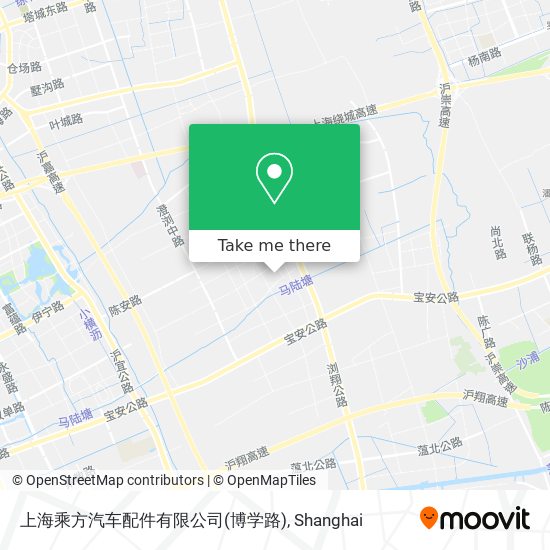 上海乘方汽车配件有限公司(博学路) map