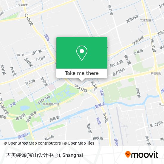 吉美装饰(宝山设计中心) map