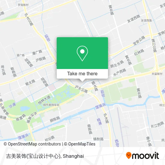 吉美装饰(宝山设计中心) map