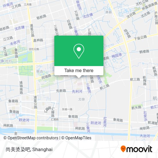 尚美烫染吧 map