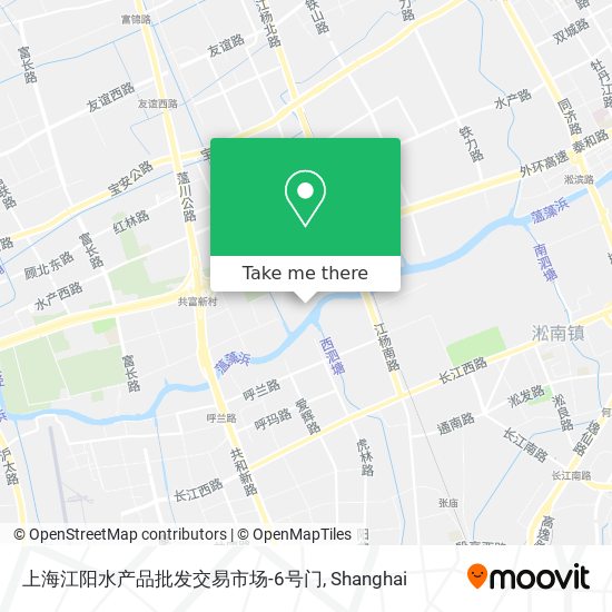 上海江阳水产品批发交易市场-6号门 map