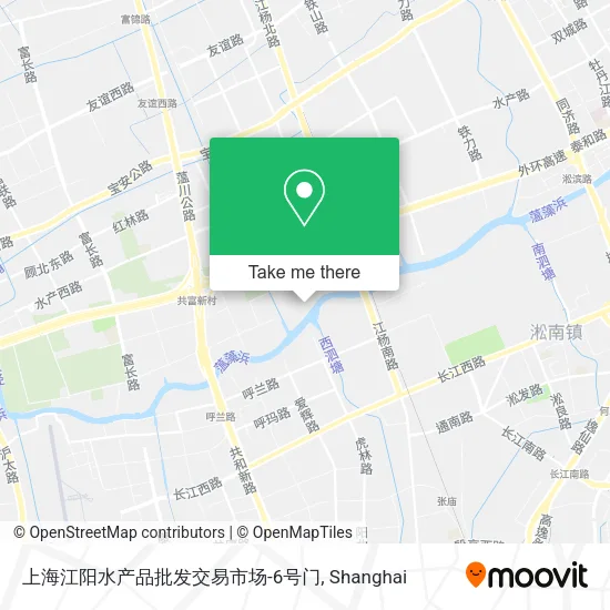 上海江阳水产品批发交易市场-6号门 map