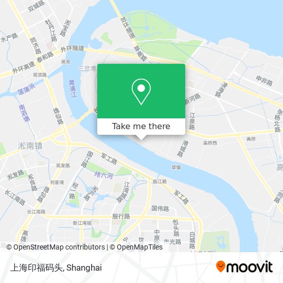 上海印福码头 map