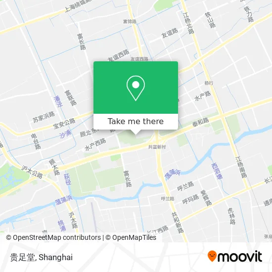 贵足堂 map