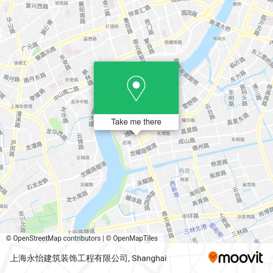 上海永怡建筑装饰工程有限公司 map
