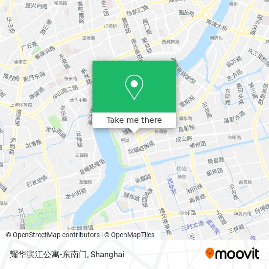 耀华滨江公寓-东南门 map