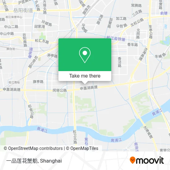 一品莲花蟹舫 map