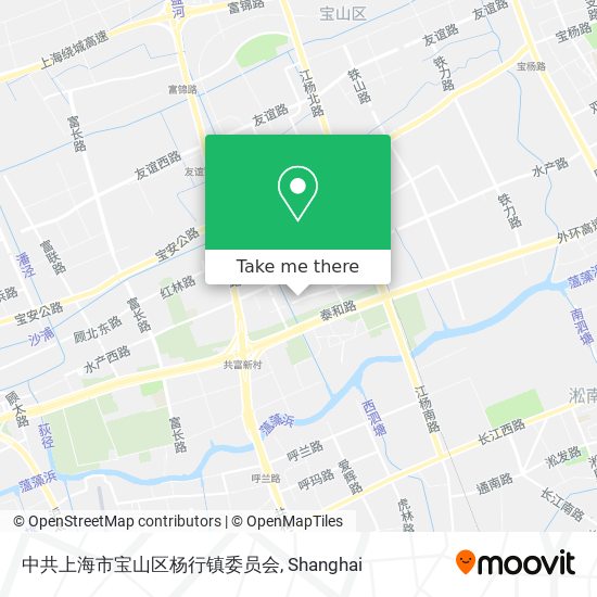 中共上海市宝山区杨行镇委员会 map