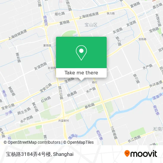 宝杨路3184弄4号楼 map