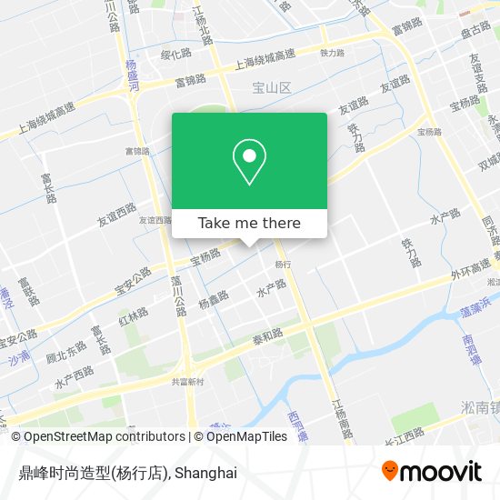 鼎峰时尚造型(杨行店) map