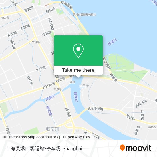 上海吴淞口客运站-停车场 map