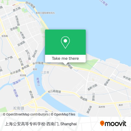 上海公安高等专科学校-西南门 map