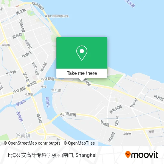 上海公安高等专科学校-西南门 map