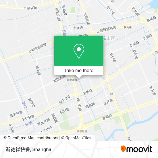 新德祥快餐 map
