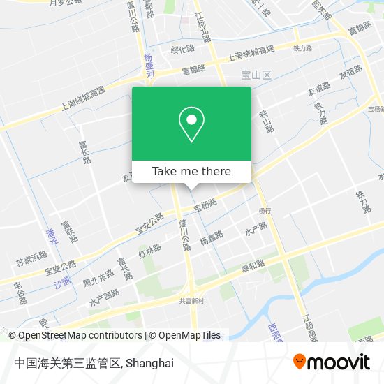 中国海关第三监管区 map