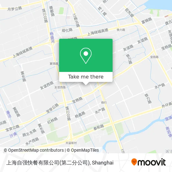 上海自强快餐有限公司(第二分公司) map